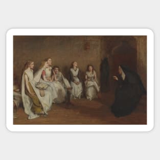 The Story of a Life by William Quiller Orchardson Sticker